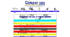 Desktop Screenshot of camperone.it
